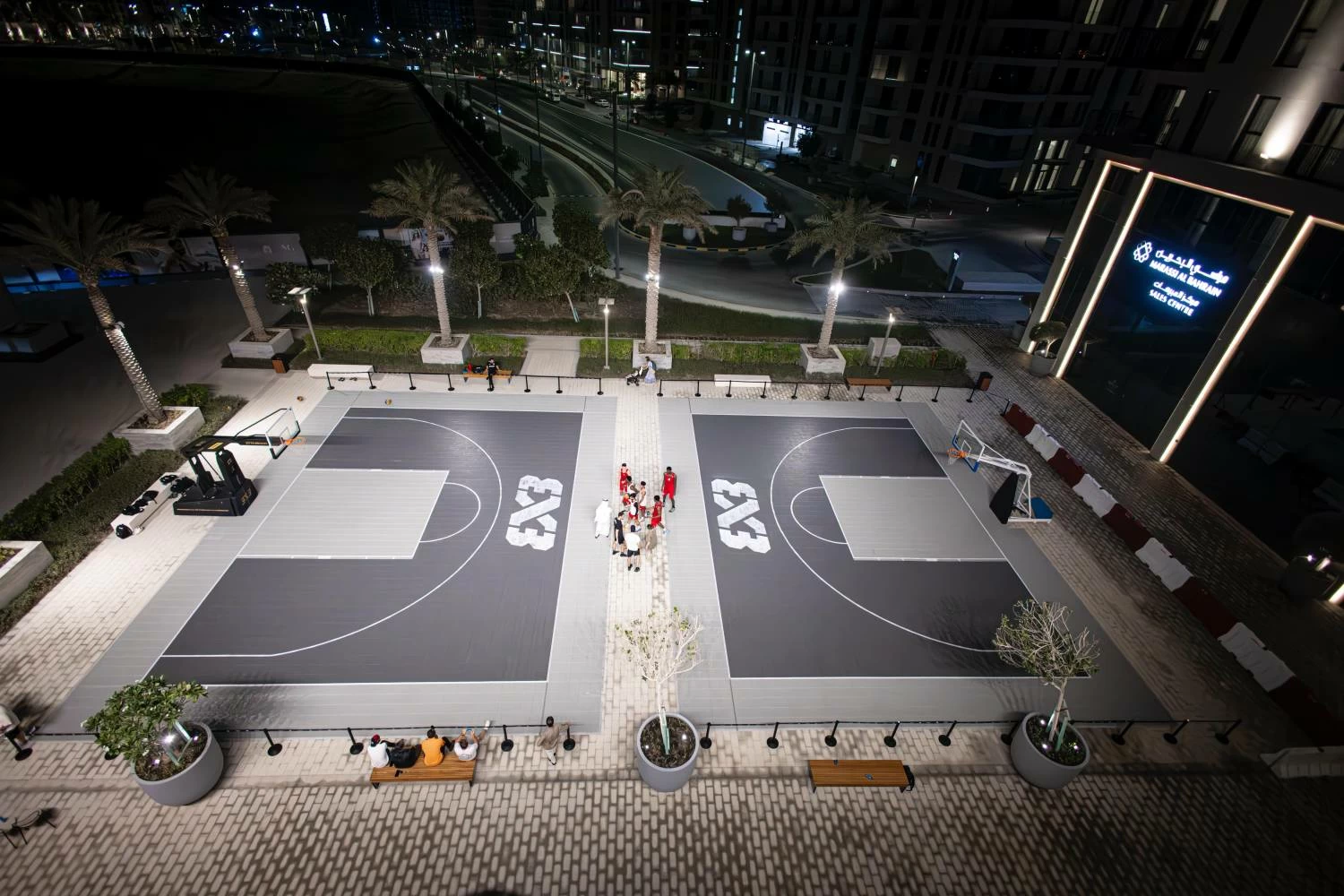 مراسي جاليريا تستضيف الجولة النهائية لدوري كرة السلة 3x3