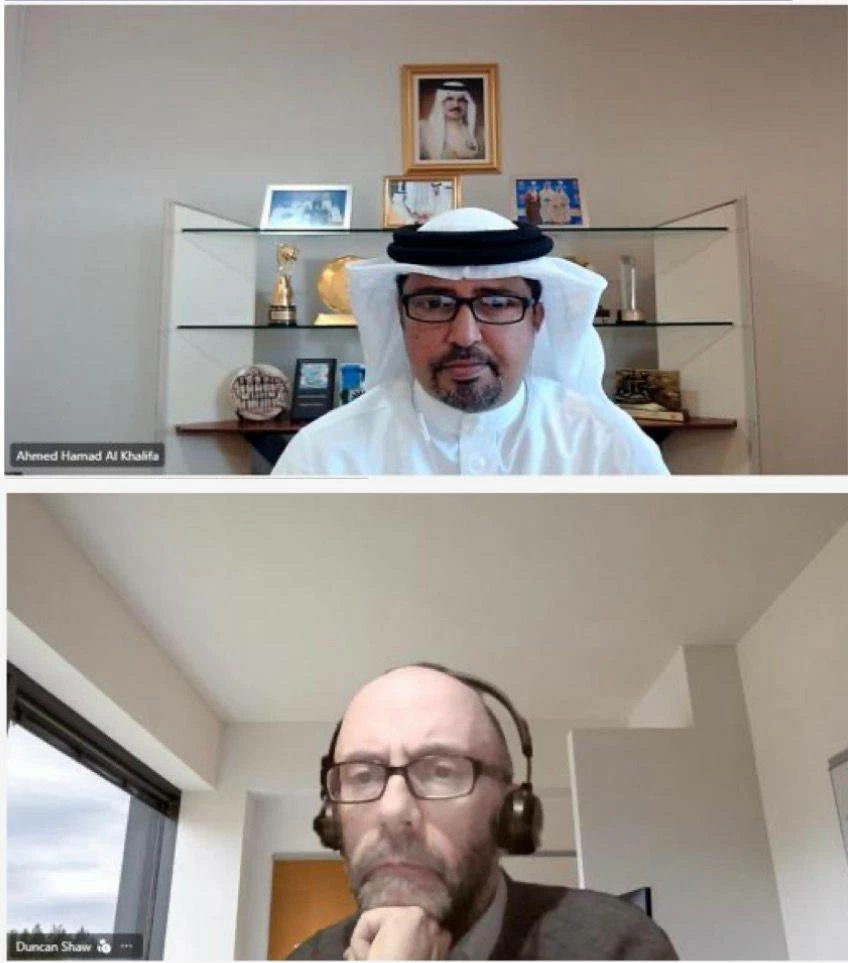 رئيس الجمارك وجامعة Nottingham يتباحثان حول التكنولوجيا المستقبلية في أمن الحدود والجمارك