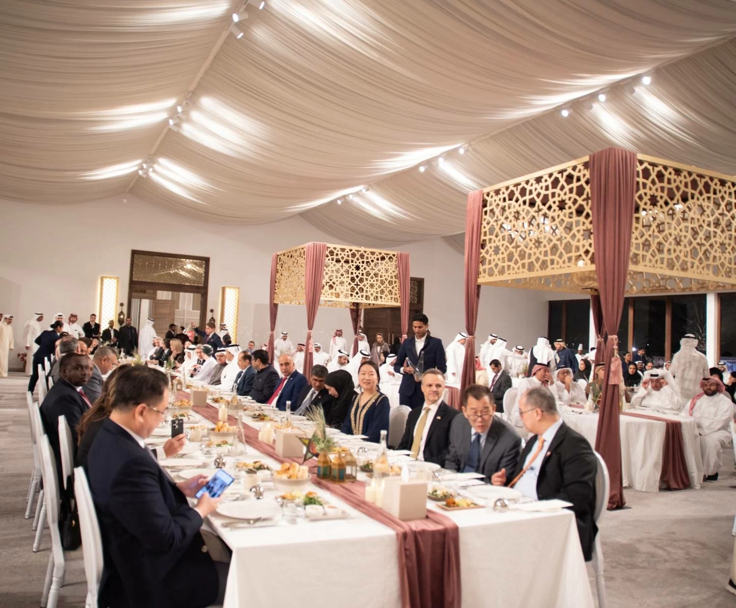 وزارة الخارجية تقيم الغبقة الرمضانية السنوية لمنتسبيها