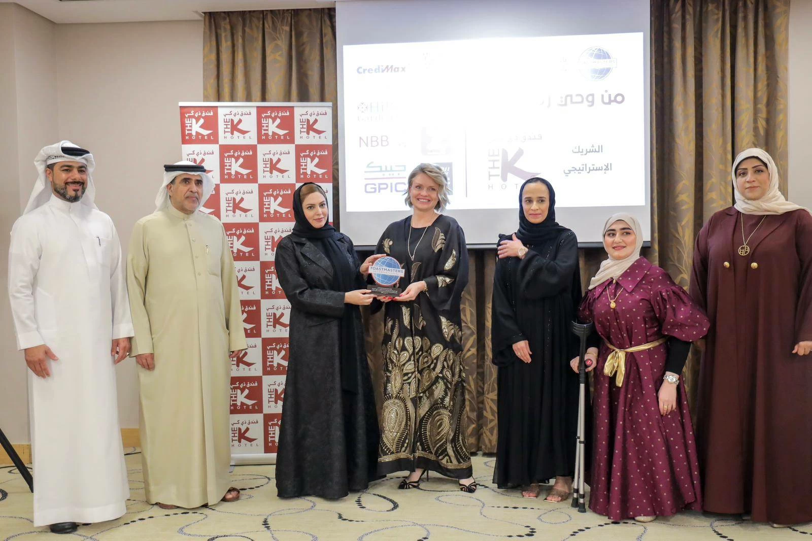 توستماسترز العزم والسيف يختتمان مسابقة &laquo;من وحي رمضان 4&raquo; بدعم استراتيجي من فندق The K