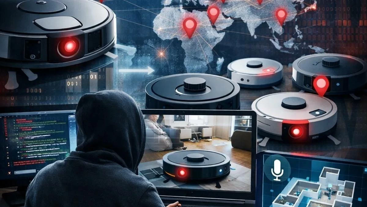 اكتشاف ثغرة تسمح بالتحكم في 7000 مكنسة روبوتية حول العالم