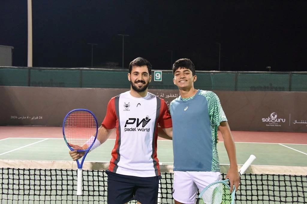 انطلاقة قوية لبطولة المغفور له أحمد بن محمد بن سلمان آل خليفة للتنس