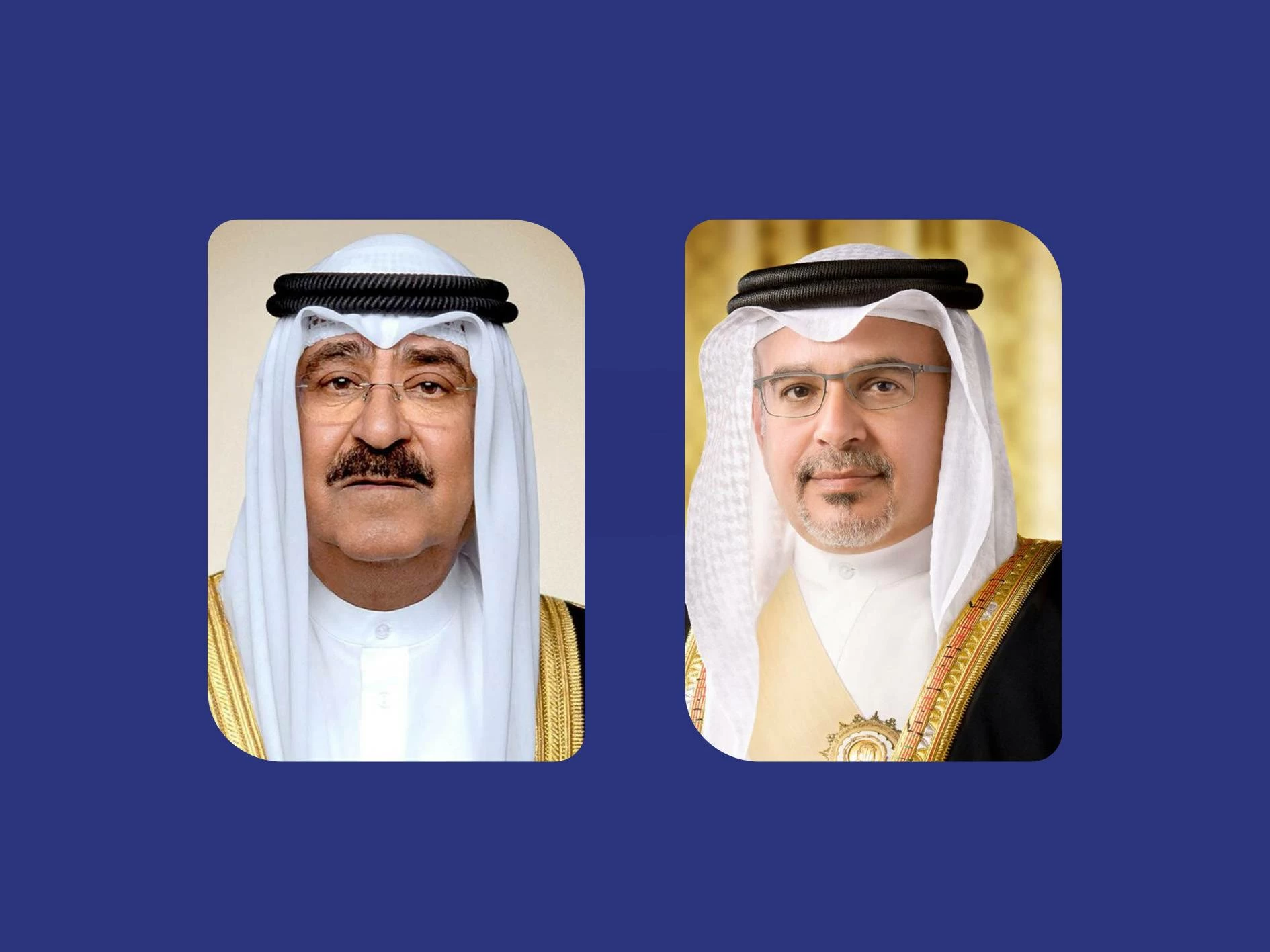 ولي العهد رئيس الوزراء يعزي أمير الكويت بوفاة سلمان حمود السلمان الحمود الصباح