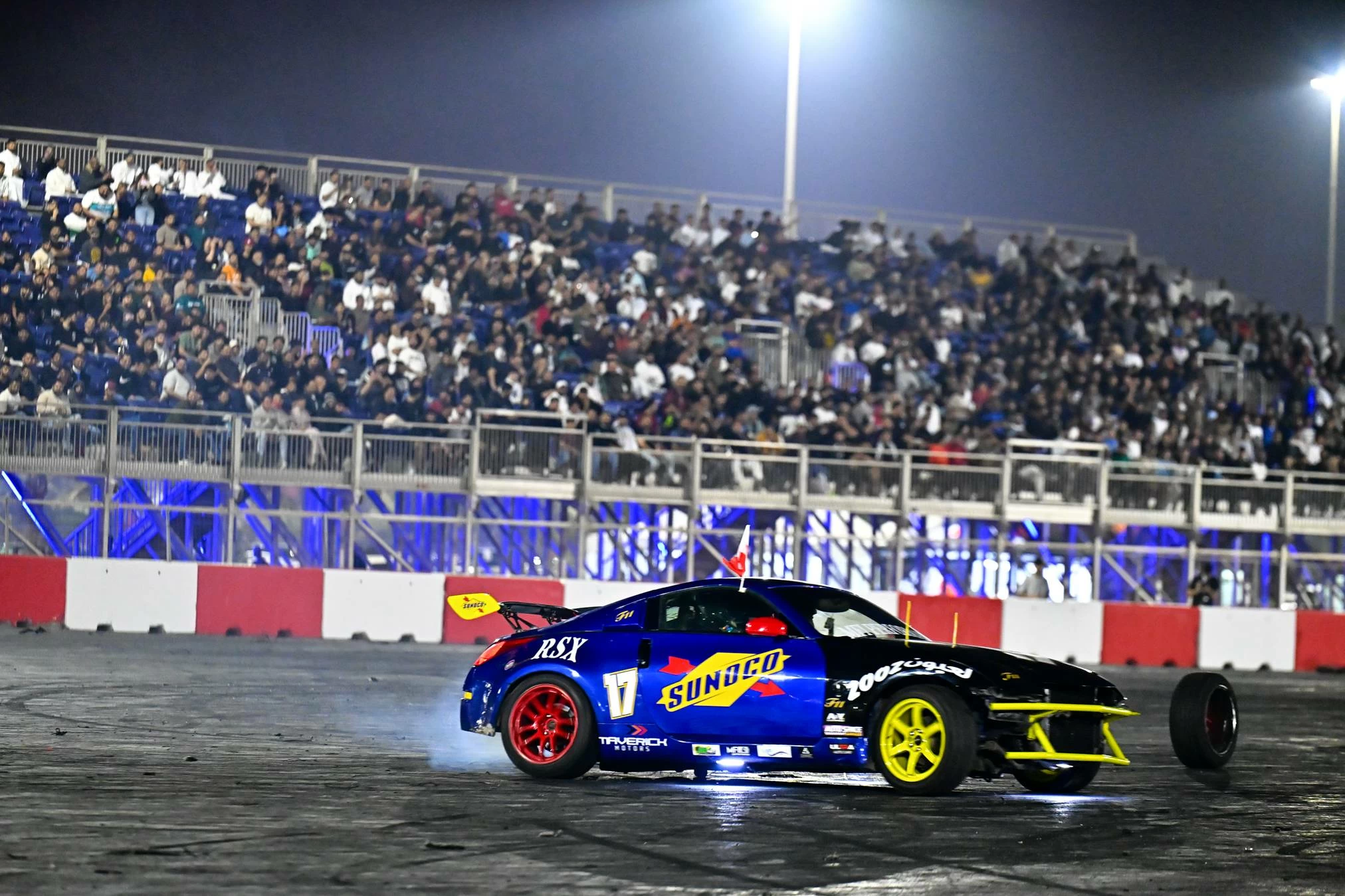 انطلاق الجولة الثانية من فعاليات "التفحيط " الرمضانية في حلبة البحرين الدولية