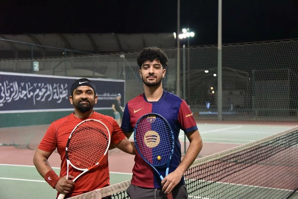 بطولتي المرحوم ماجد الزياني والمرحوم يوسف خليل المؤيد للتنس تدخل مراحل الحسم