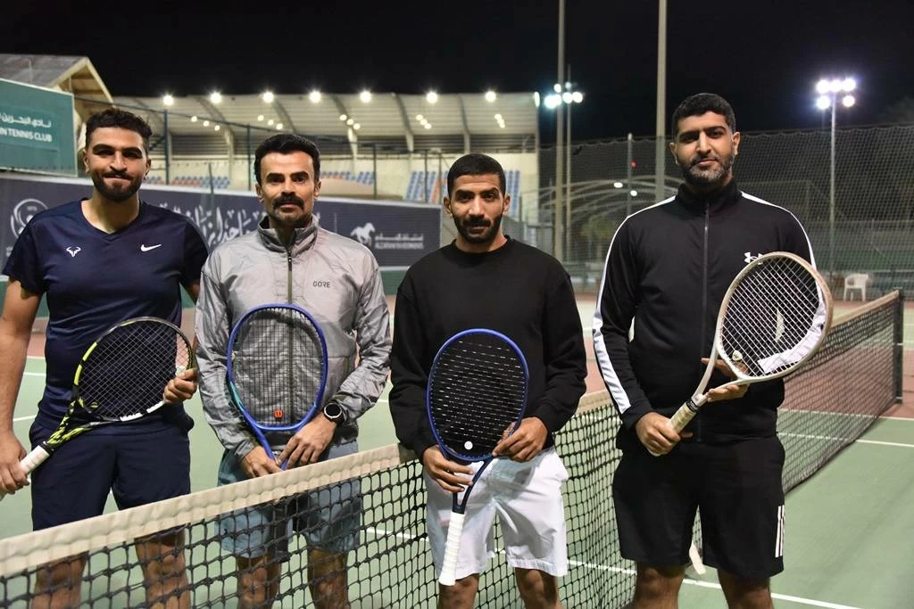 بطولتي المرحوم ماجد الزياني والمرحوم يوسف خليل المؤيد للتنس تدخل مراحل الحسم