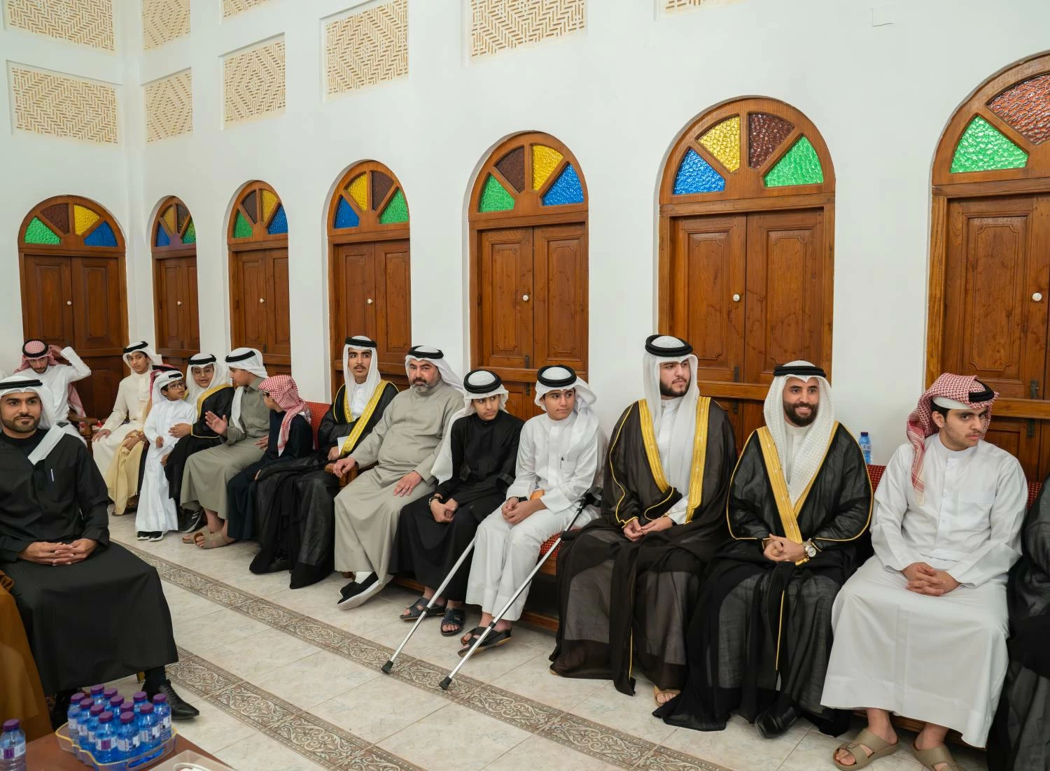 ولي العهد رئيس الوزراء يزور عدد من المجالس الرمضانية