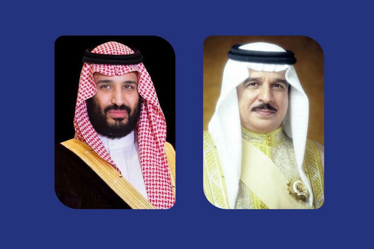 جلالة الملك المعظم يتلقى اتصالاً هاتفياً من سمو ولي العهد السعودي