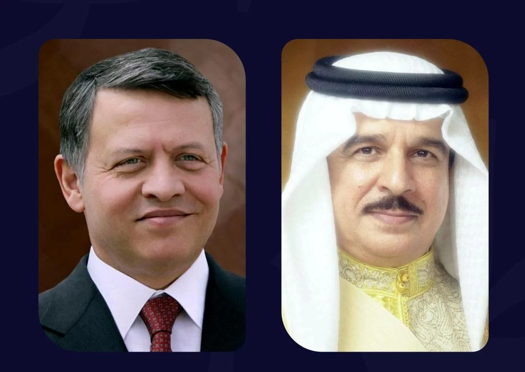 الملك يتلقى اتصالاً هاتفياً من ملك الأردن