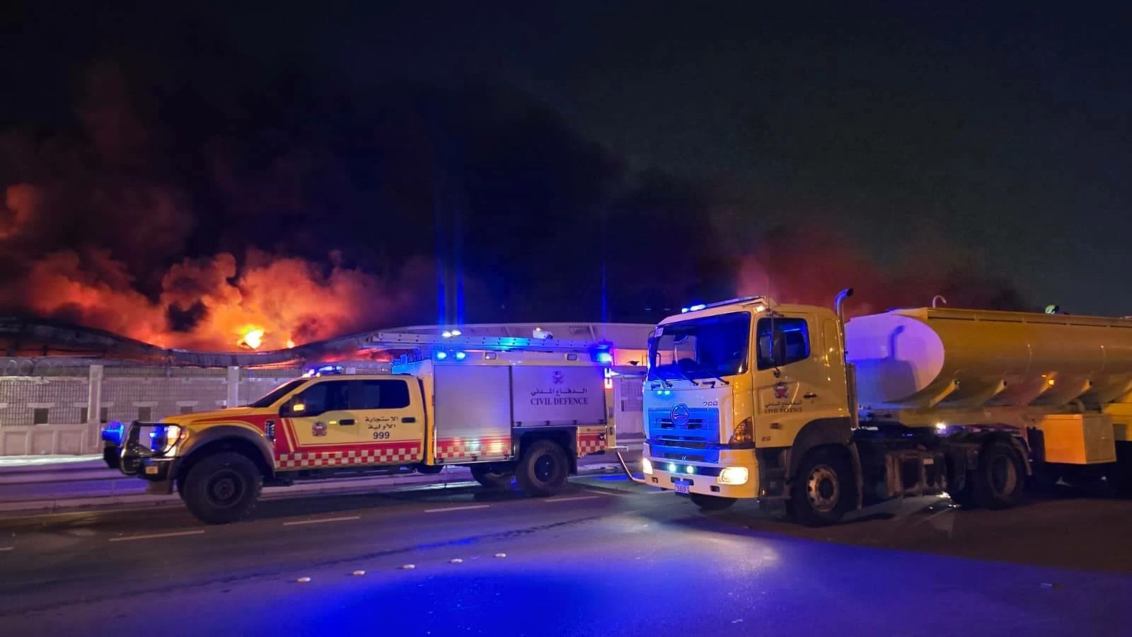 &laquo;الداخلية&raquo;: العدوان الإيراني يستهدف منشأة بحرية بالقرب من ميناء سلمان