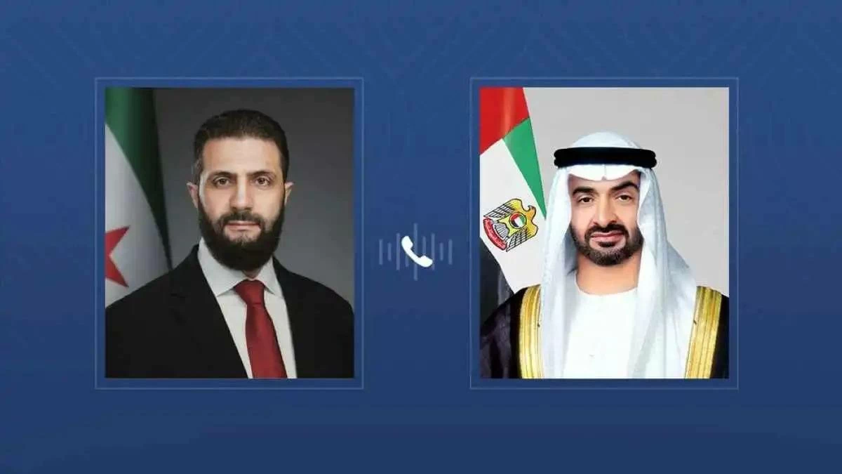 أحمد الشرع يتضامن مع الإمارات ويدين الاعتداءات الإيرانية