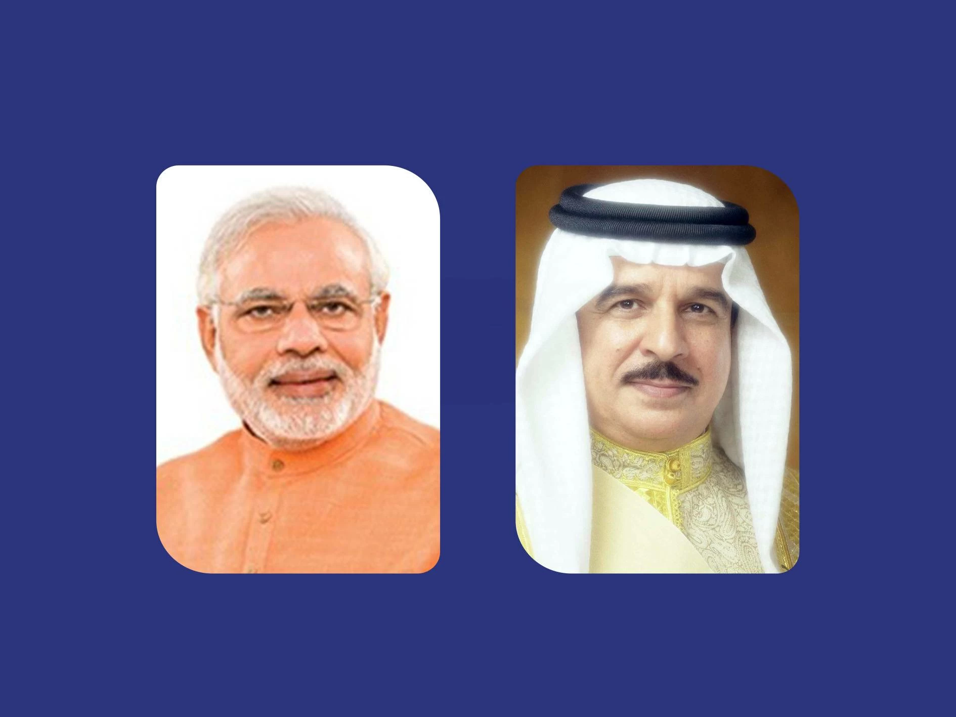 الملك المعظم يتلقى اتصالًا هاتفيًا من رئيس الوزراء الهندي