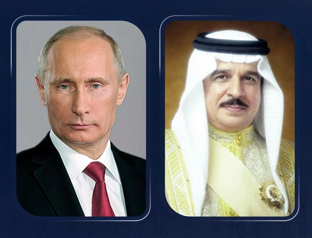الملك المعظم يتلقى اتصالًا هاتفيًا من رئيس روسيا الاتحادية