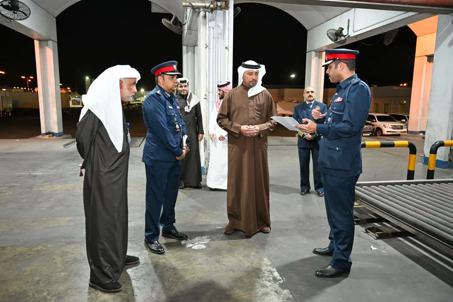 رئيس الجمارك يتفقد المنافذ الجمركية للاطمئنان على سلاسة إمداد المواد الأساسية والمستلزمات الطبية