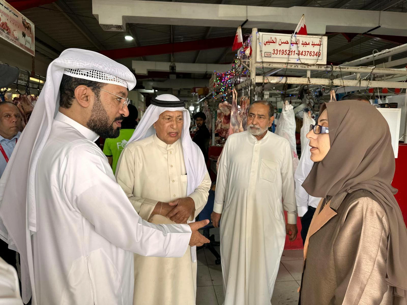 مدير عام أمانة العاصمة في زيارة ميدانية للمنامة المركزي