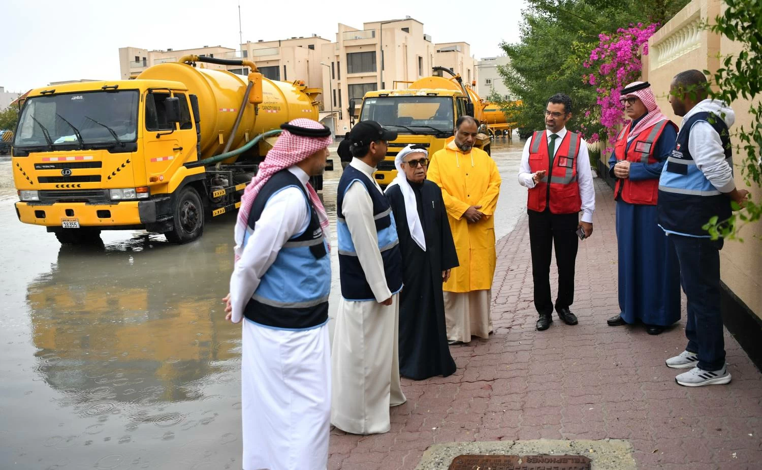 زير شؤون البلديات والزراعة: فرق الطوارئ تواصل أعمالها منذ بدء هطول الأمطار وعلى مدار الساعة في جميع المحافظات