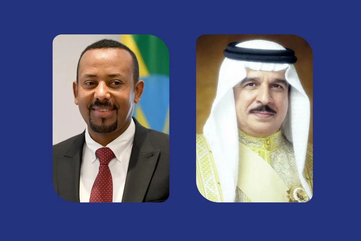 الملك يتلقى اتصالًا هاتفيًا من رئيس وزراء إثيوبيا
