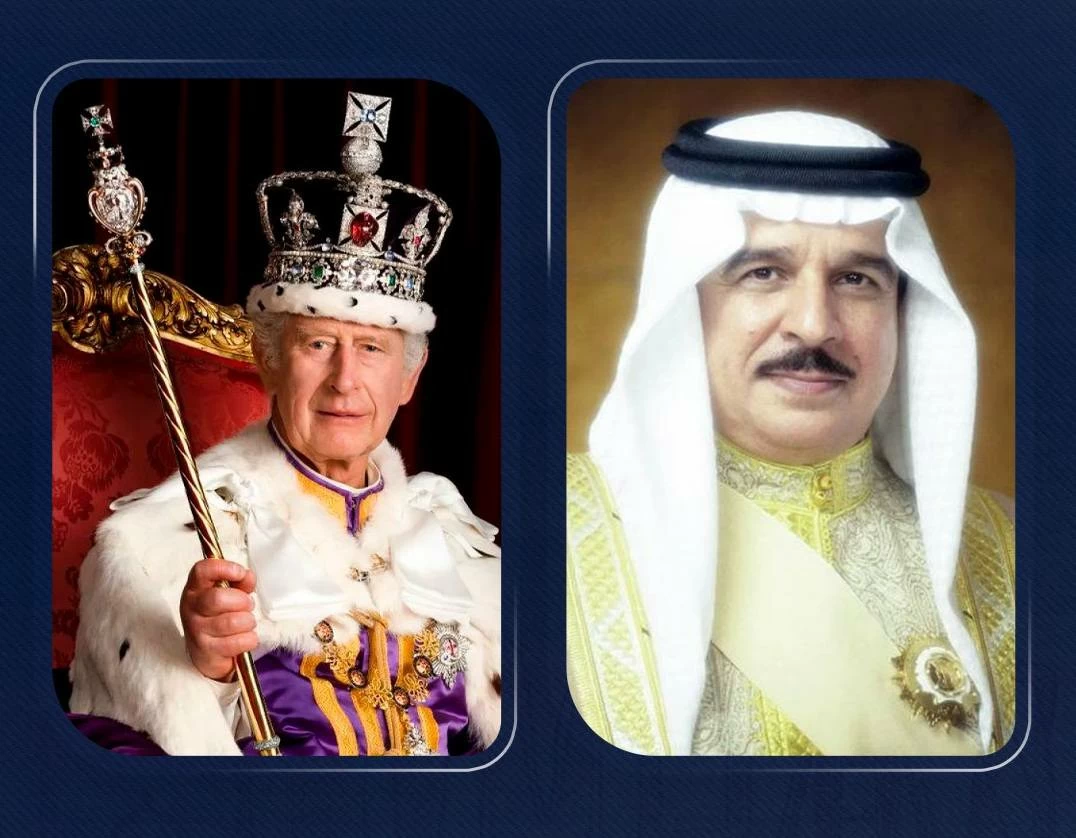 الملك المعظم يتلقى رسالة خطية من الملك تشارلز الثالث ملك المملكة المتحدة