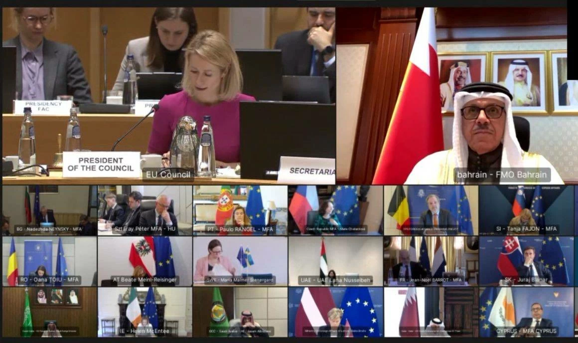 وزراء خارجية دول  التعاون  والاتحاد الأوروبي يعقدون اجتماعًا مشتركًا لمناقشة الاعتداءات الإيرانية على دول المجلس