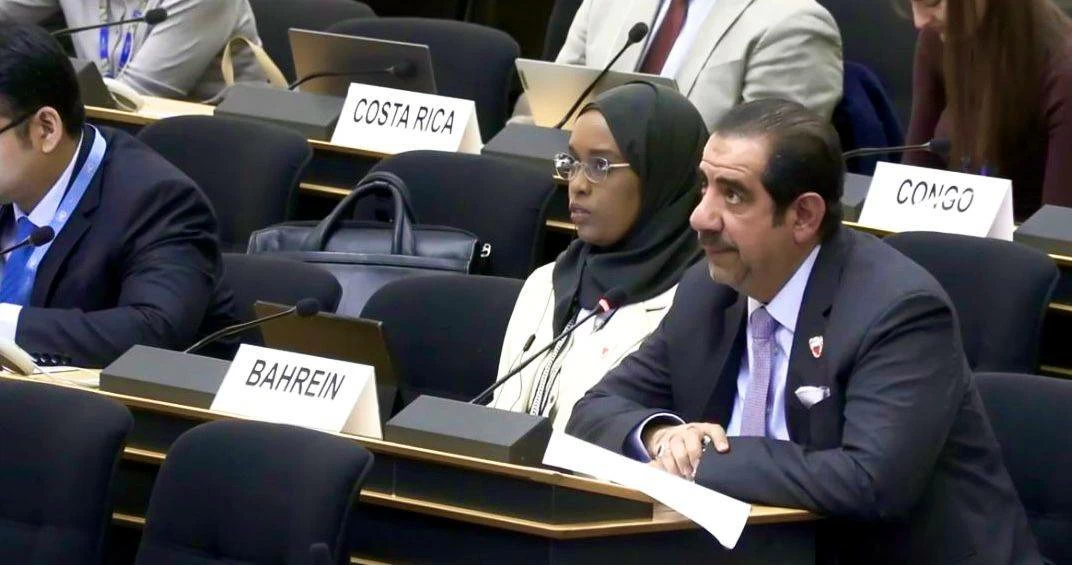 السفير عبدالله عبداللطيف يلقي بيان البحرين ضمن أعمال الدورة ال61 لمجلس حقوق الإنسان