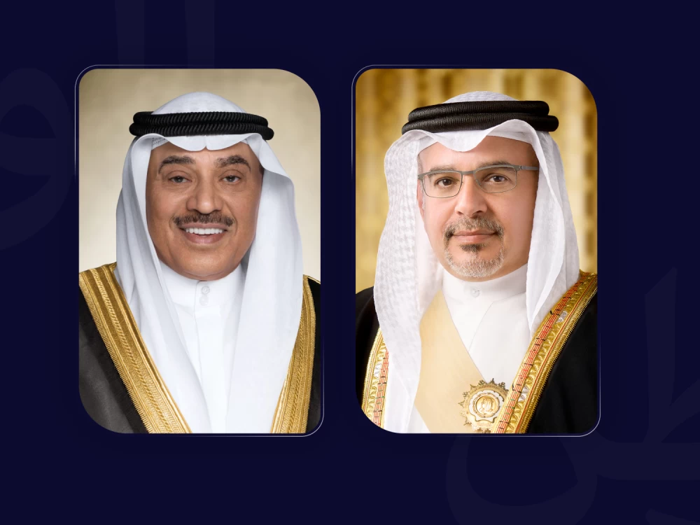 ولي العهد رئيس الوزراء يتلقى اتصالاً هاتفياً من ولي عهد دولة الكويت الشقيقة