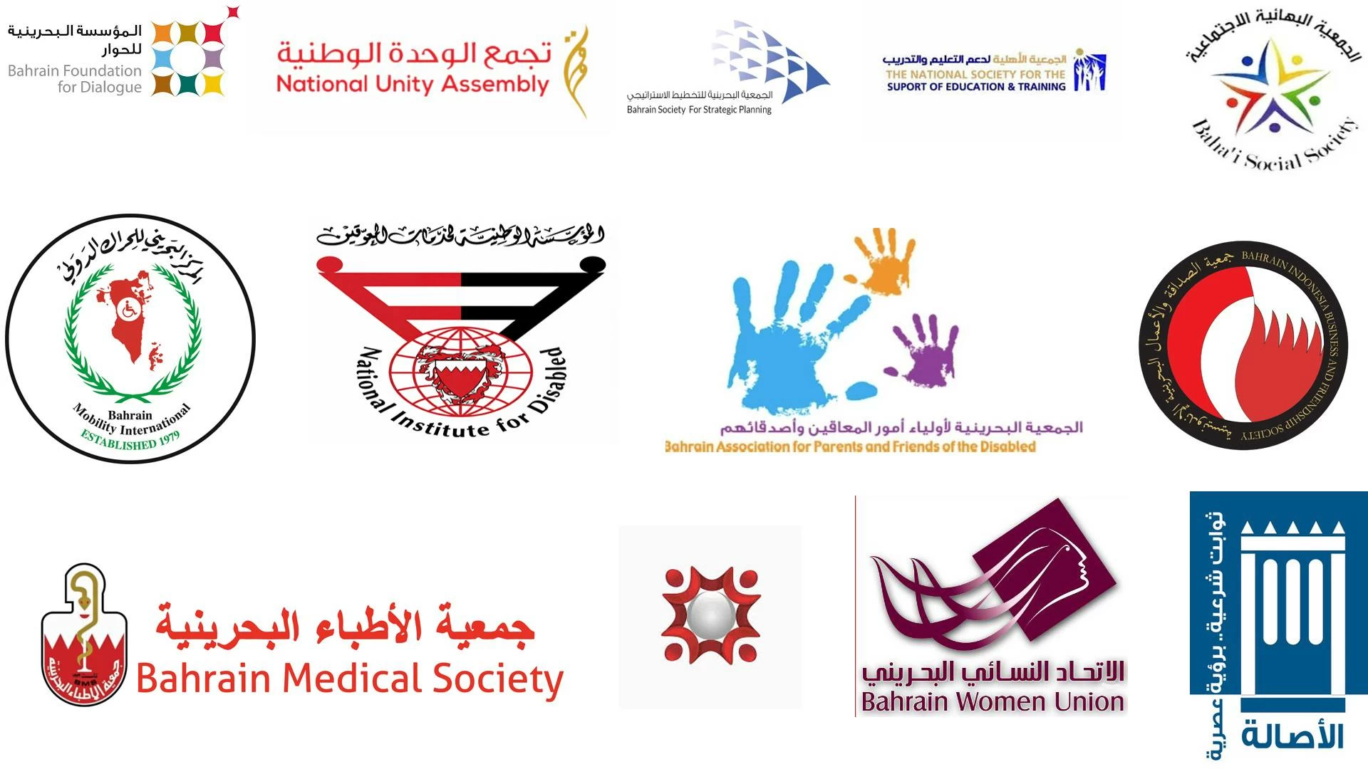 جمعيات ومؤسسات المجتمع المدني: نقف صفاً واحداً خلف قيادة الملك لصون أمن البحرين