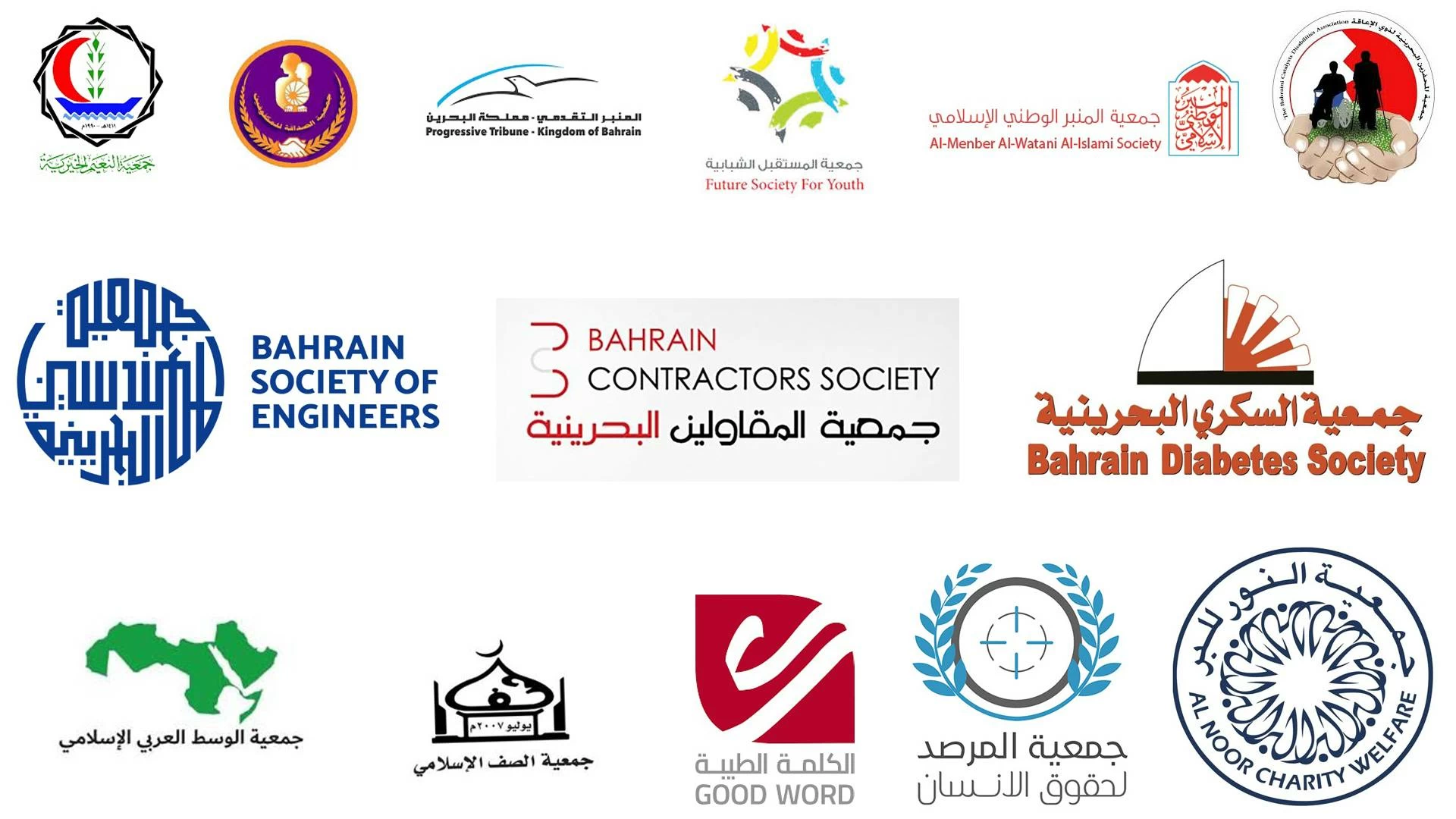 جمعيات ومؤسسات المجتمع المدني: نقف صفاً واحداً خلف قيادة الملك لصون أمن البحرين