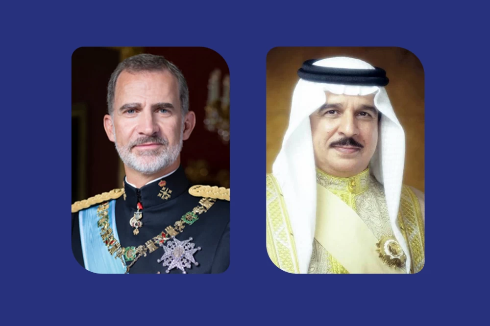 جلالة الملك المعظم يتلقى اتصالاً هاتفياً  من ملك مملكة إسبانيا
