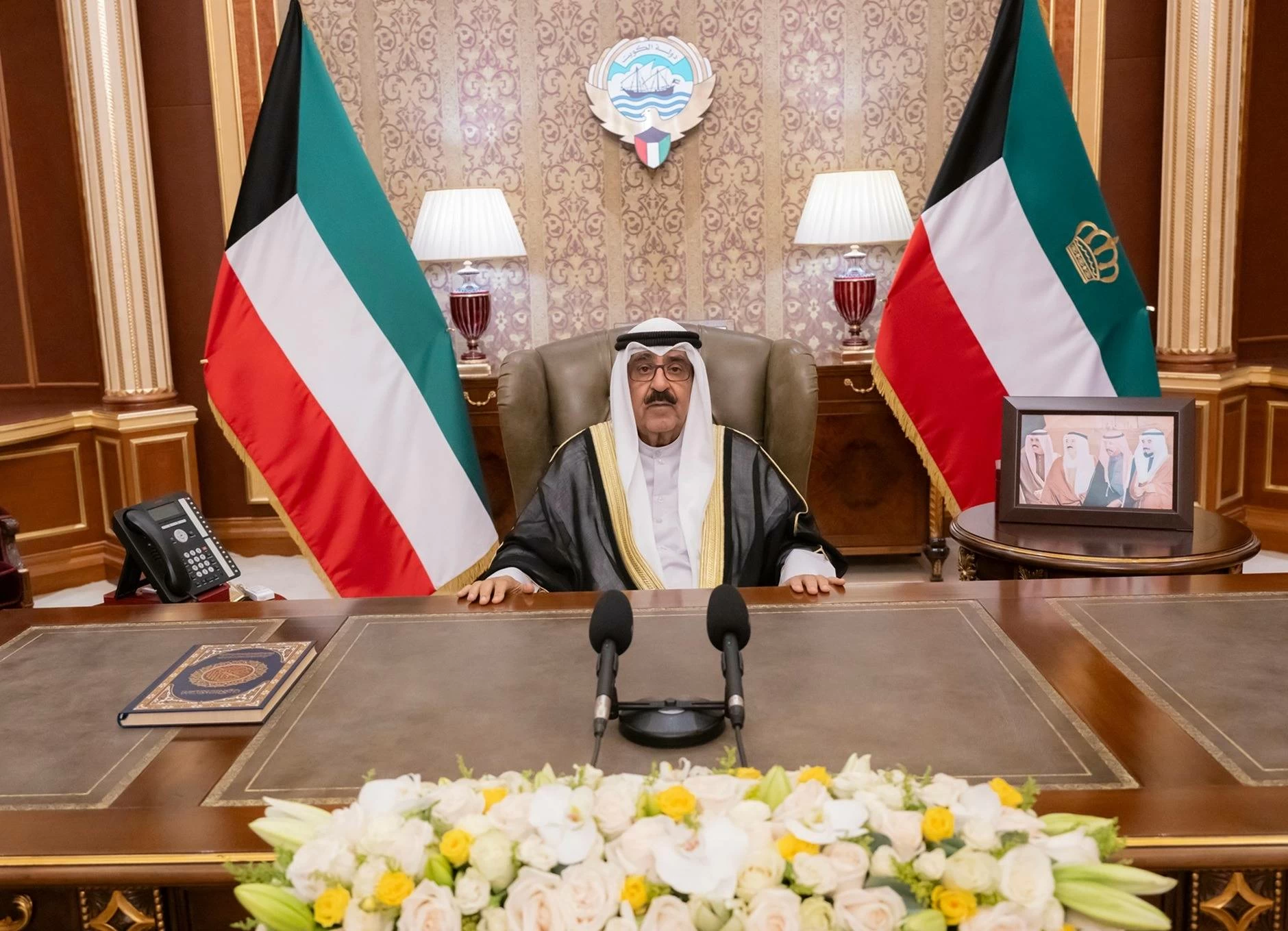 أمير دولة الكويت: الاعتداء على بلادنا انتهاك صارخ ونؤكد الحق في الدفاع عن سيادتها