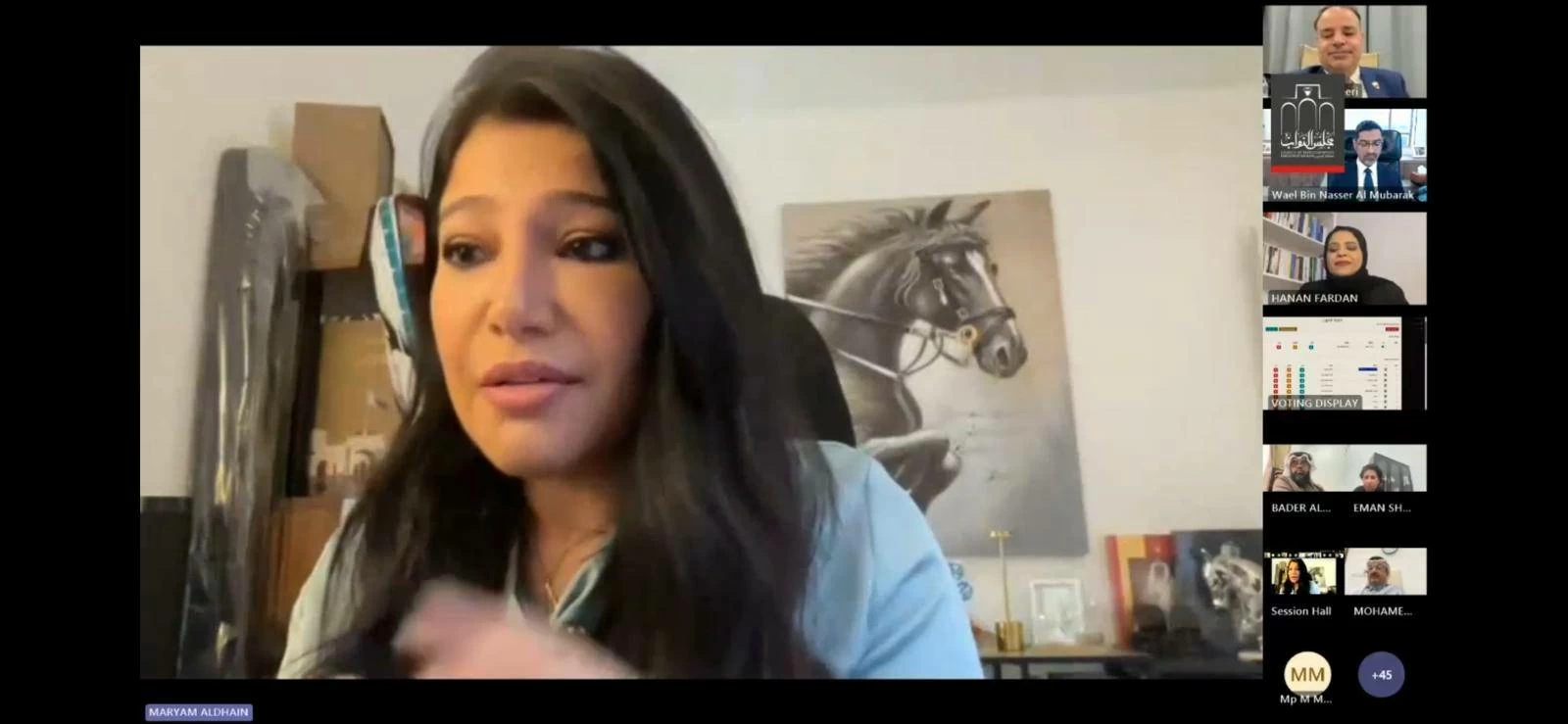 البحرين – مريم الظاعن تدعو إلى صرف الأدوية بشكل استباقي لمدة 3 أشهر