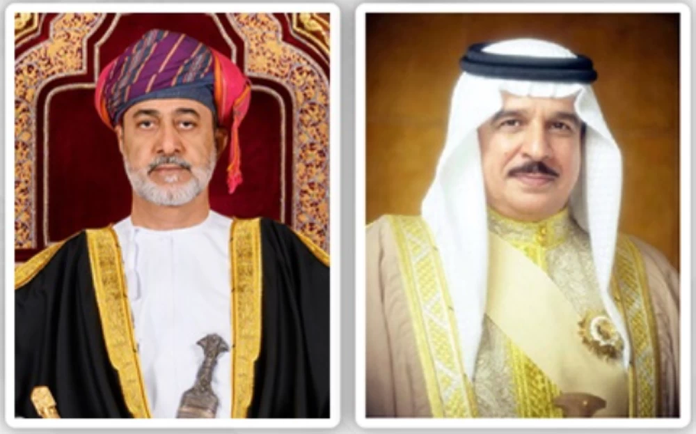 الملك المعظم يعزي سلطان عمان في وفاة صاحب السمو السيد فهد بن محمود آل سعيد