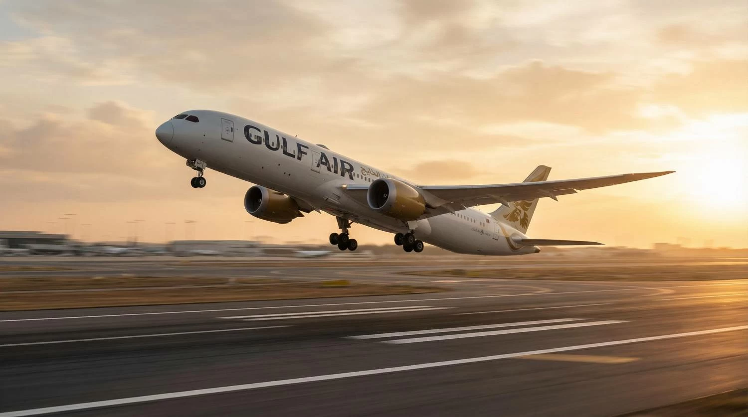 طيران الخليج  تمدد تواريخ السفر على رحلاتها التجارية المؤقتة عبر الدمام