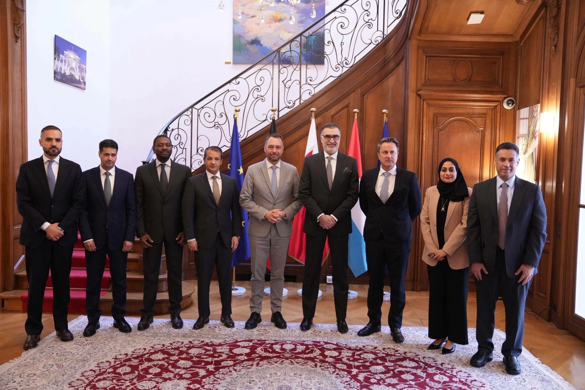 اجتماع سفراء دول مجلس التعاون مع وزيري خارجية بلجيكا ولوكسمبورغ