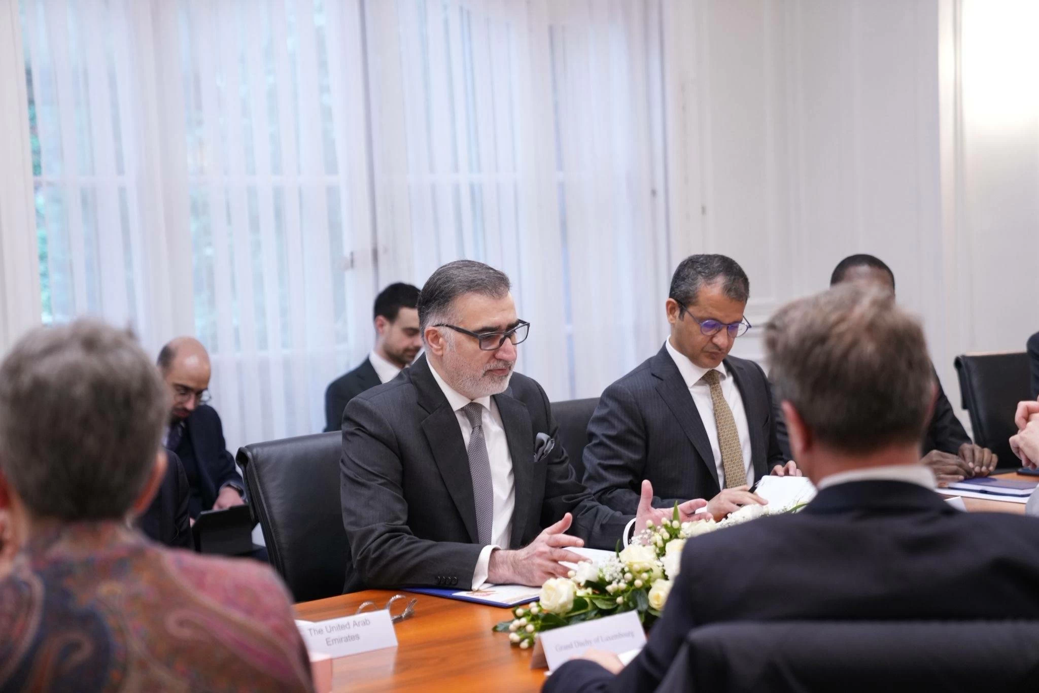 اجتماع سفراء دول مجلس التعاون مع وزيري خارجية بلجيكا ولوكسمبورغ