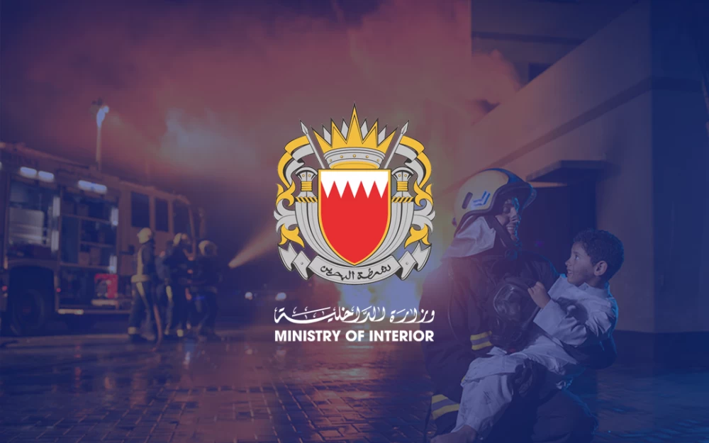 البحرين – الدفاع المدني ينقذ 8 أشخاص ويخمد حريقاً في عمارة سكنية متعددة الطوابق في أمواج