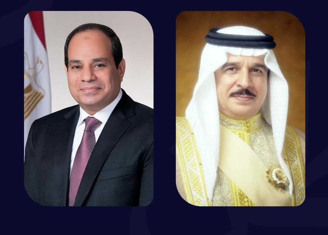 البحرين – جلالة الملك يتلقى رسالة من فخامة الرئيس المصري