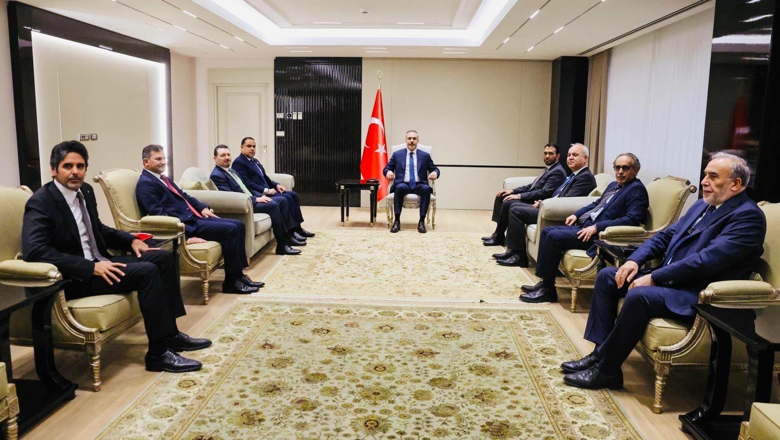 البحرين – اجتماع سفراء دول مجلس التعاون الخليجي والأردن مع وزير الخارجية التركي
