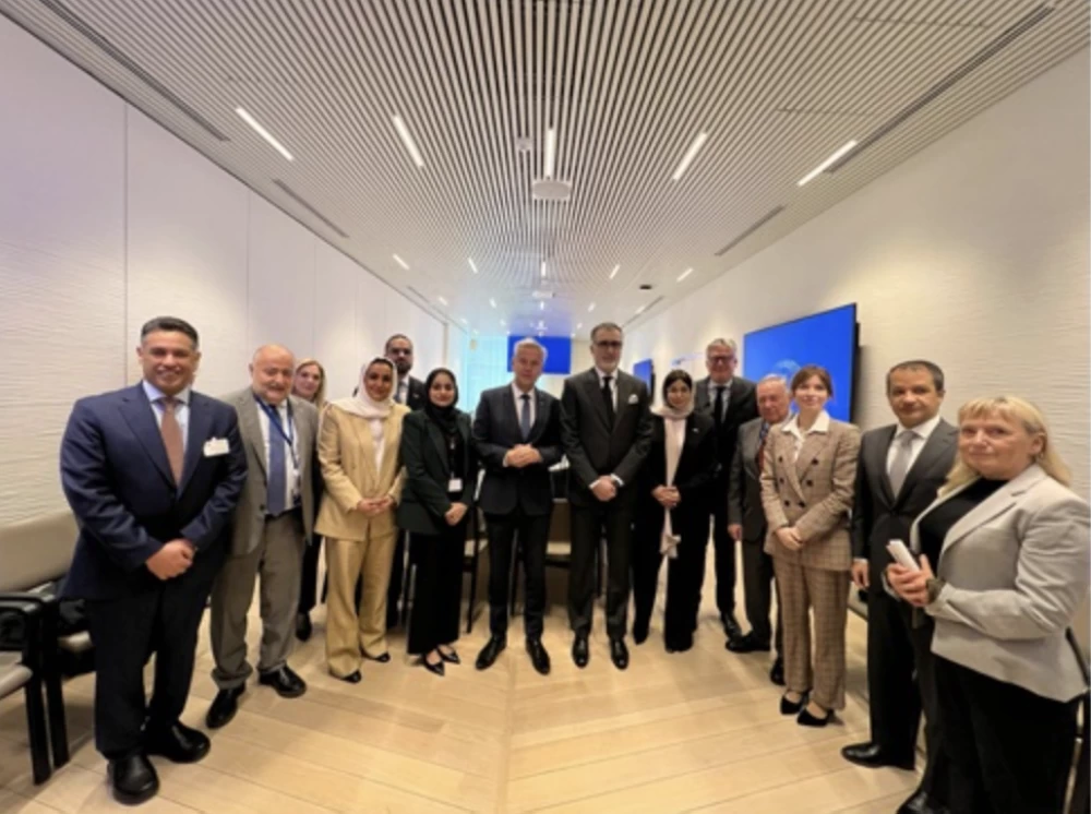 البحرين – سفير مملكة البحرين لدى بلجيكا يشارك في اجتماع مع وفد البرلمان الأوروبي للعلاقات مع شبه الجزيرة العربية