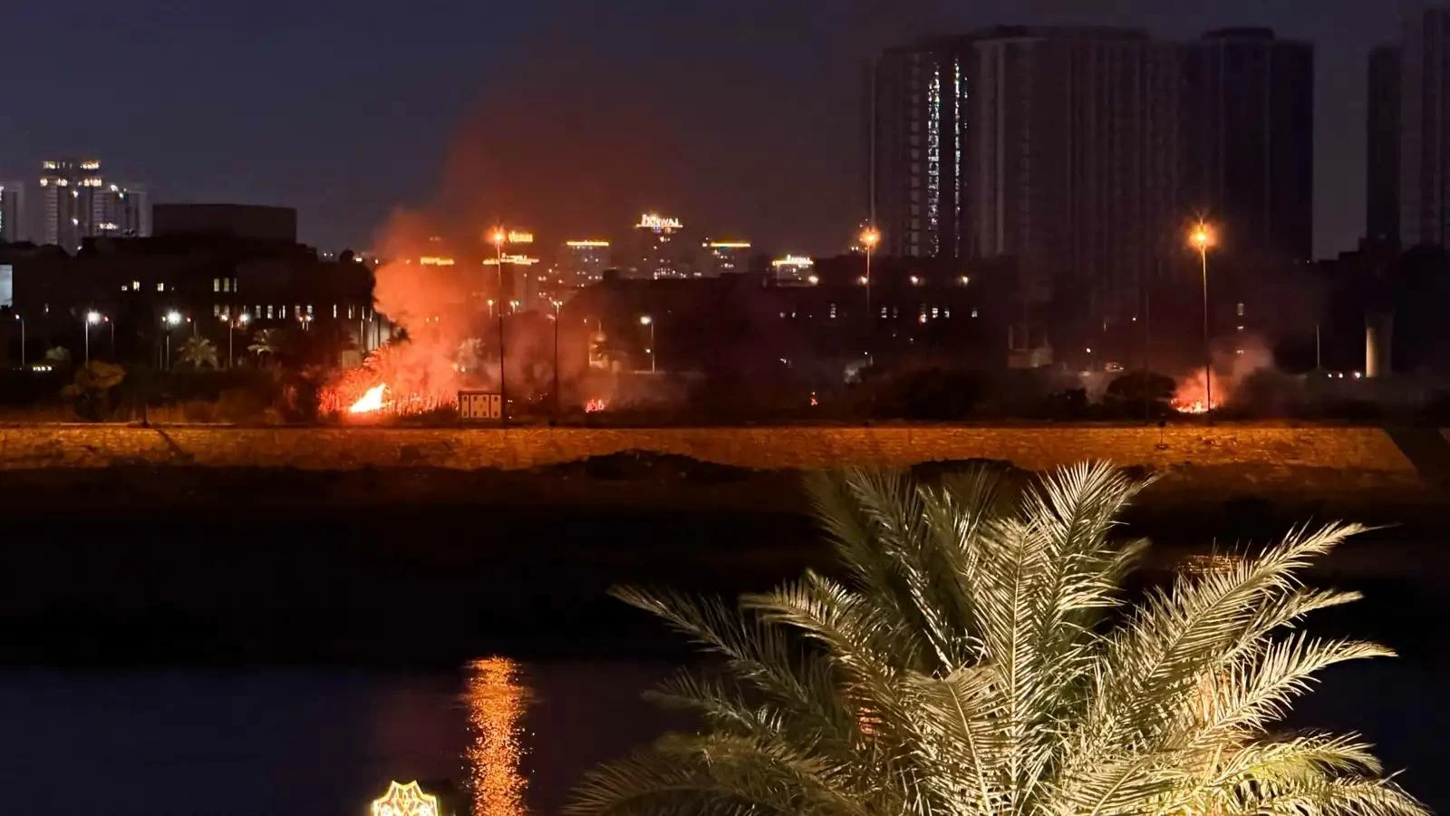 البحرين – طائرة بدون طيار تستهدف منشأة دبلوماسية أمريكية قرب مطار بغداد