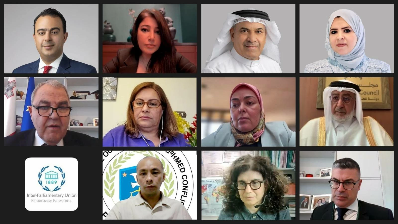 البحرين – “الشعبة البرلمانية” تشارك في ندوة افتراضية للاتحاد البرلماني الدولي