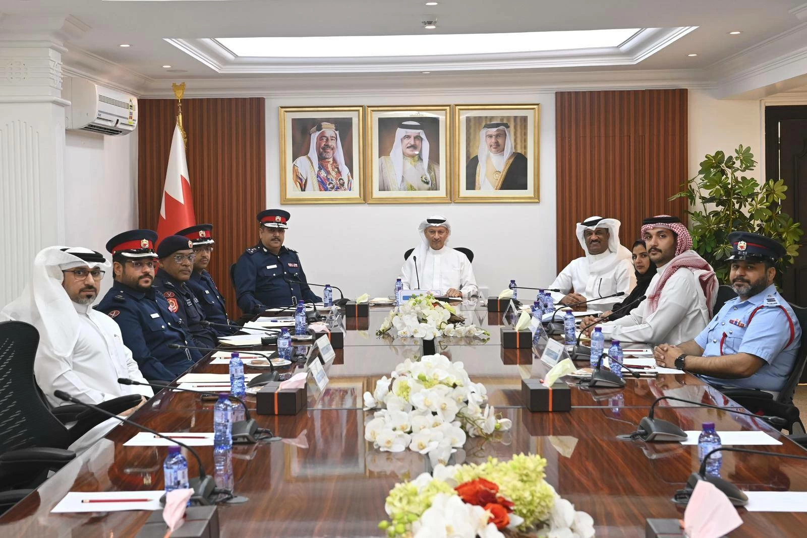 البحرين – محافظ الشمالية يترأس اجتماع اللجنة الأمنية بالمحافظة