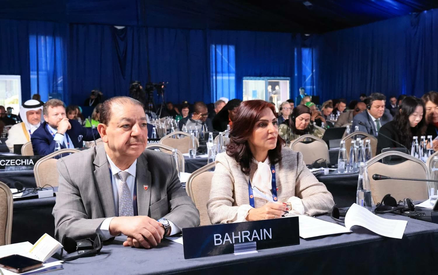 الشويخ ورمزي يشاركان في اجتماع اللجنة الدائمة للتنمية المستدامة بالاتحاد البرلماني الدولي 