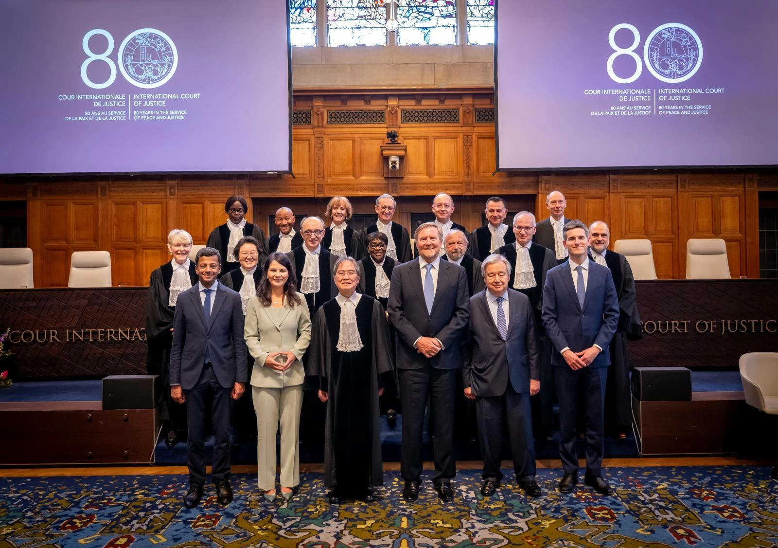 المندوب الدائم للبحرين بنيويورك يشارك في الاحتفاء بالذكرى الـ80 لافتتاح أولى جلسات «العدل الدولية» 