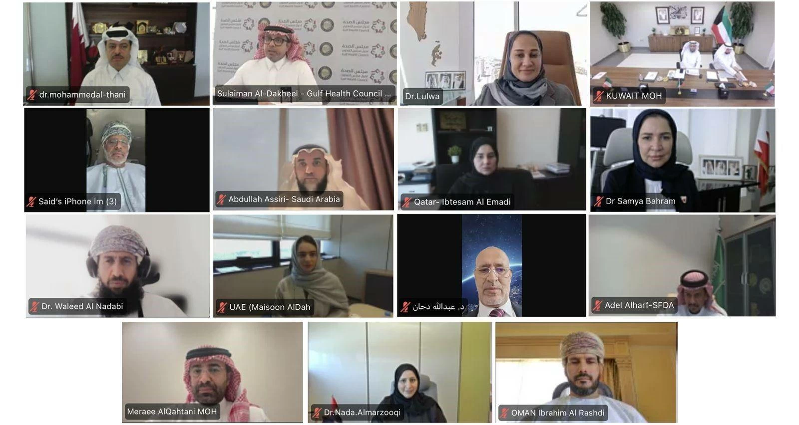 البحرين – وكيل وزارة الصحة يترأس اجتماع المجلس التنفيذي لمجلس الصحة لدول مجلس التعاون لدول الخليج العربية