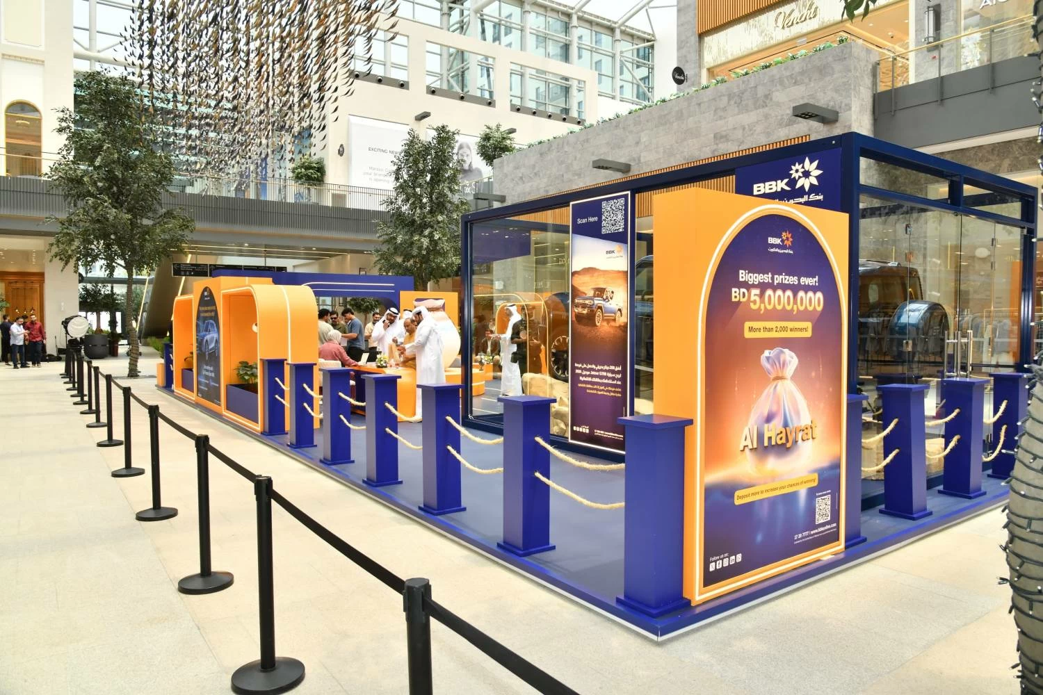 بنك البحرين والكويت يطلق منصته في «مراسي جاليريا» بجوائز نقدية يومية 