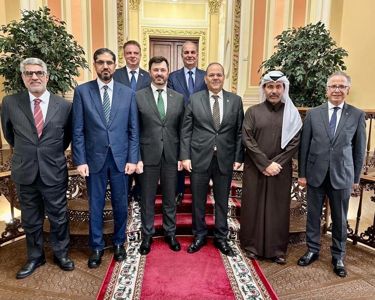 سفراء دول مجلس التعاون والأردن يجتمعون مع النائب الأول لوزير خارجية جمهورية بيلاروس 