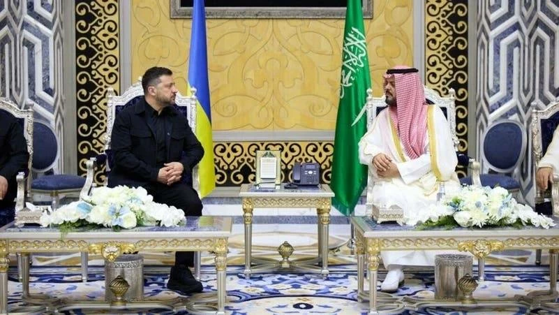 زيلينسكي: نحرز تقدم باتفاقياتنا في مجالات الأمن والطاقة مع السعودية 