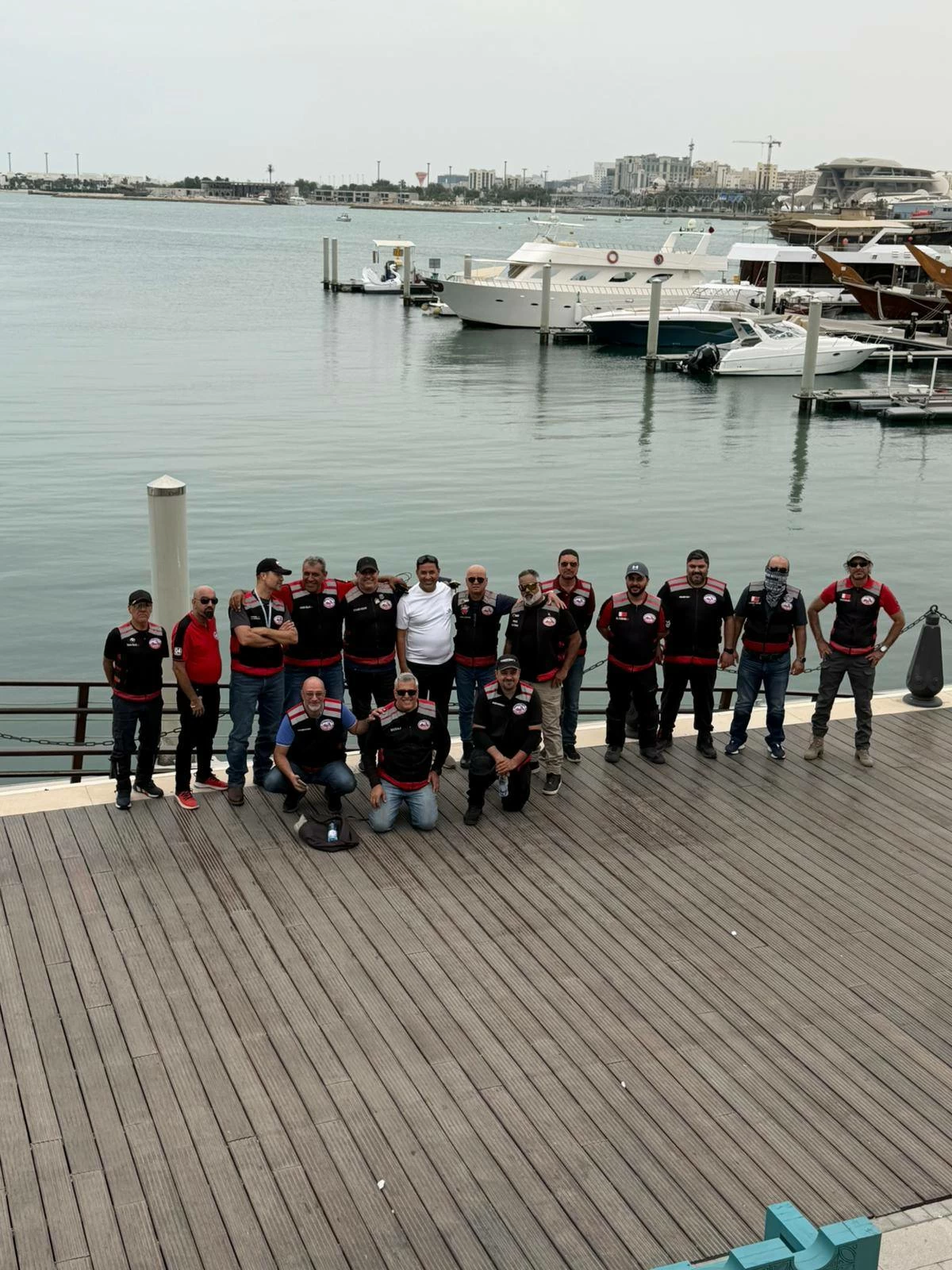 البحرين – الفريق المتنقل للجنة البحرين للدراجات النارية في جولة بدولة قطر الشقيقة