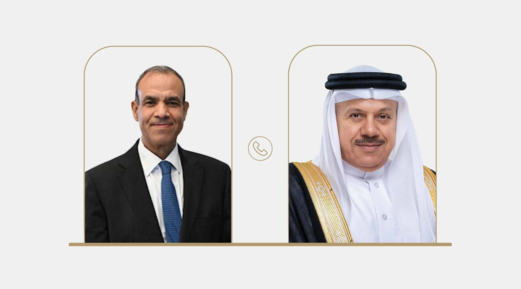 البحرين – وزير الخارجية يتلقى اتصالا هاتفيا من وزير خارجية جمهورية مصر العربية البحرين – وزير الخارجية يتلقى اتصالا هاتفيا من وزير خارجية جمهورية مصر العربية