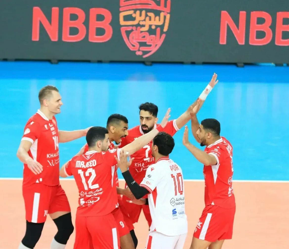المحرق وداركليب في نهائي الكبار على لقب كأس سمو ولي العهد للطائرة 